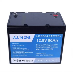 Lifepo4 リチウム イオン バッテリー 12v 80Ah