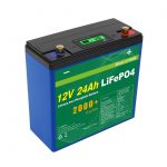 ソーラーディープサイクル24v48v 24ahLifepo4バッテリーパックUPS12v24ahバッテリー