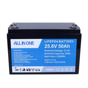 25.6V100AhリチウムイオンLifepo4バッテリーパック充電式リチウムイオンバッテリー