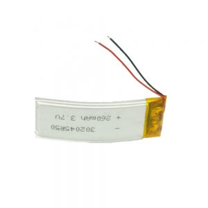 LiPOカスタマイズバッテリー302045 3.7V 260mAh