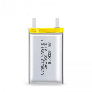 LiPO充電式バッテリー603048 3.7V 850mAh / 3.7V 1700mAH / 7.4V 850mAH