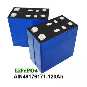 LiFePO4プリズム電池3.2V 120AHソーラーシステムバイクUPS