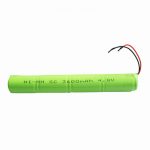 NiMH充電式バッテリーSC 3600mAH 4.8V